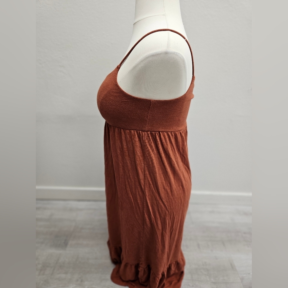 MADEWELL Rusty Red Dress Medium - Picture 5 of 7